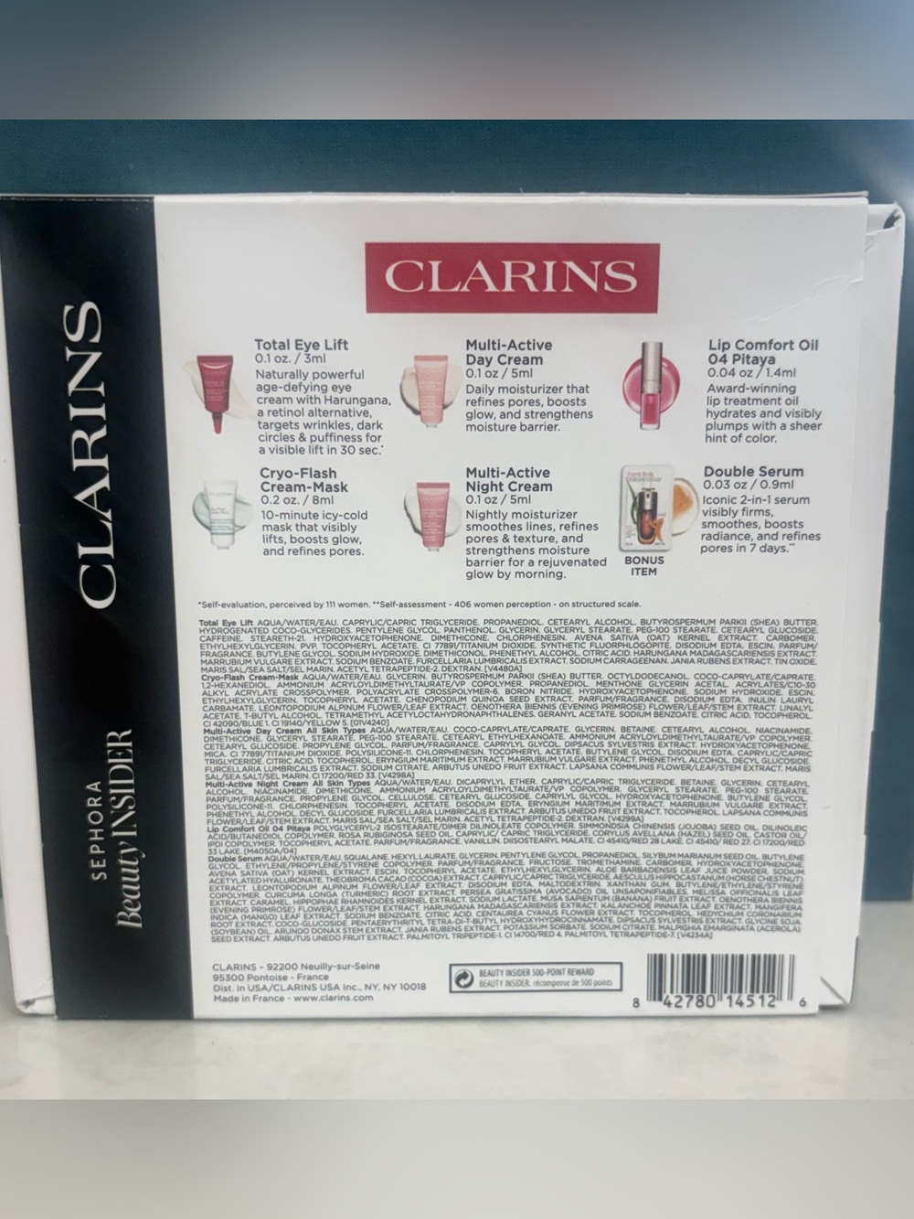Clarins Lift & Glow Set - MSRP $55 - Picture 3 of 4